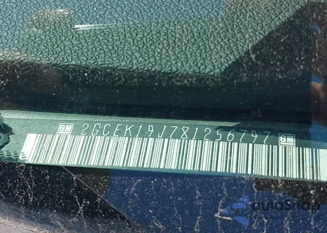 2008 Chevrolet Silverado 1500 Lt2 from USA, damaged, VIN 2GCEK19J781256797